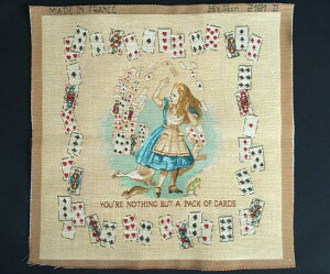 yART de LYSz Alice in Wonderland 2181Dix[Wj The Pack of Cards Alice@SuDpln i36×36cmj@yyzyHLS_DUz