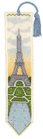 ★数量限定セール★【ル・ボヌール・デ・ダム】 刺繍キット 4562 Tour Eiffel エッフェル塔 ブックマーク（しおり） 【あす楽】【HLS_DU】