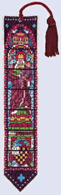 【ル・ボヌール・デ・ダム】 刺繍キット 4536 Vitraux de France ステンドグラス　ブックマーク（しおり） 【あす楽】【HLS_DU】
