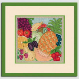 ★新発売★ 【ル ボヌール デ ダム】 クロスステッチ刺繍キット 1093 Les Fruits フルーツ 【あす楽】