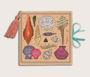�y���{�k�[���f�_���z�N���X�X�e�b�`�h�J�L�b�g 3475 Needle Case Seashells �L�k �j�[�h���P�[�X (Le Bonheur des Dames / France)