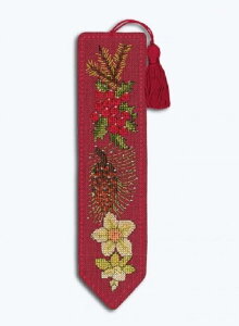 Vy{k[f_zNXXeb`hJLbg 4590 Bookmark Christmas Flowers NX}Xt[ ubN}[NE (Le Bonheur des Dames / France)