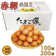 けいちゃんたまご 赤卵 S 100個（約5kg）／200個（約10kg） 生食用 破損補償つき 九州産 鶏卵 たまご