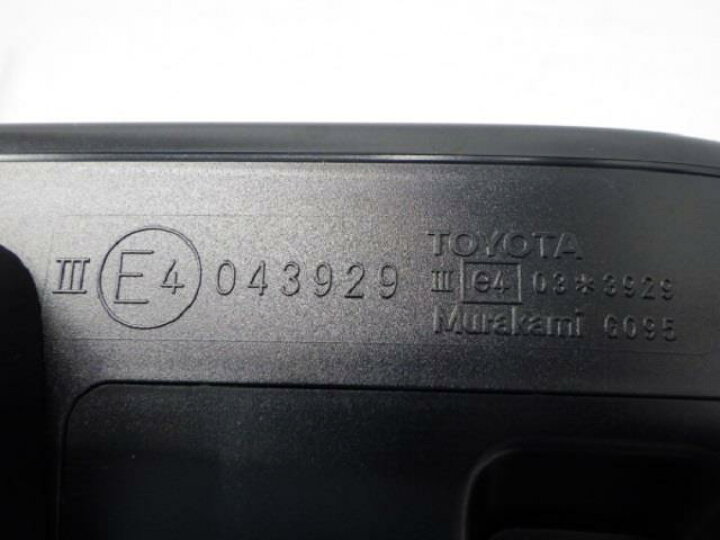 楽天市場】【中古】中古部品 ハリアー MXUA80 左ｻｲﾄﾞﾐﾗｰ 【3380010000 