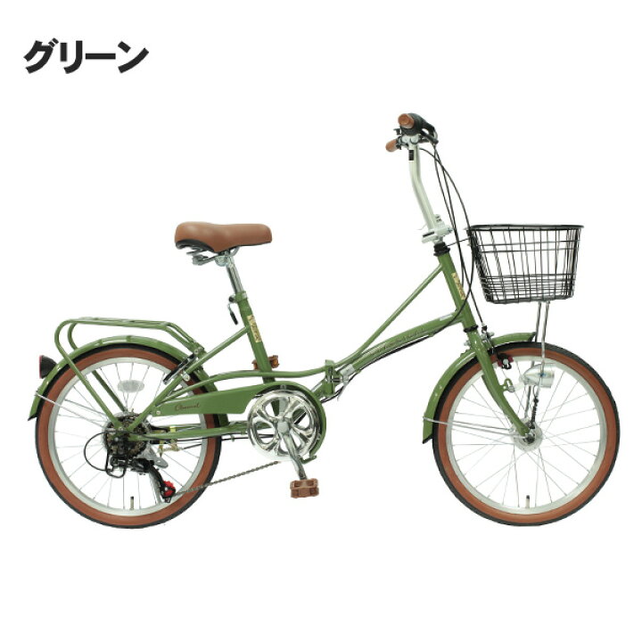 中古自転車2885 折り畳み 20インチ 6段ギヤ ライトは付属してい 