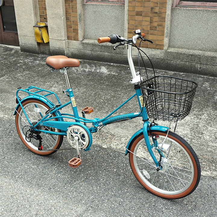C587☆￥11000円☆整備済み 中古折りたたみ自転車 【アサヒ nacre 20 