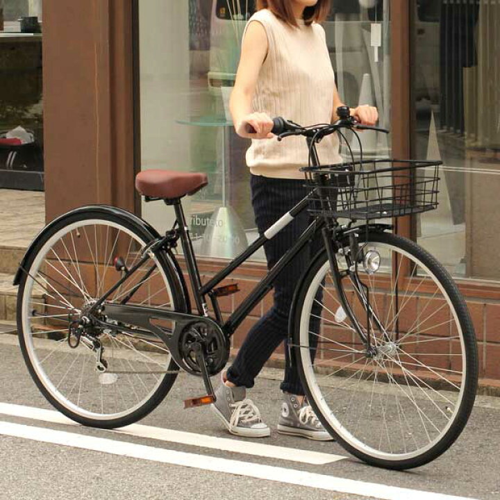 楽天市場】【自転車専門店】自転車 27 インチ ママチャリ シティ 