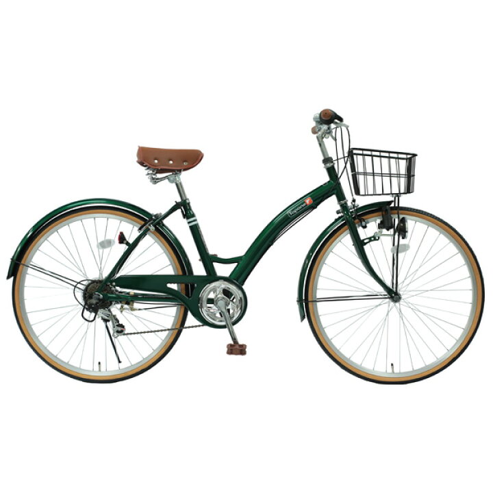 楽天市場】【自転車専門店】自転車 26インチ シティサイクル シマノ6段 
