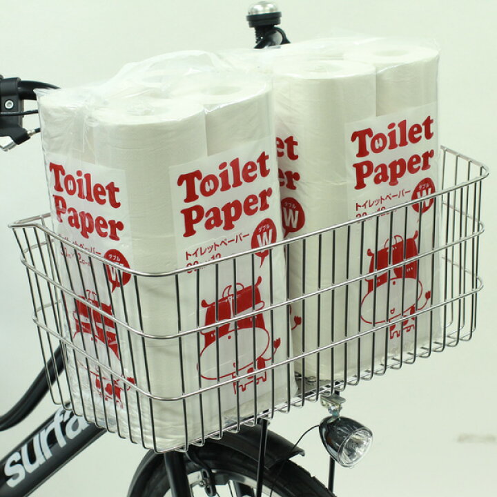 楽天市場】自転車専門店 送料無料 前かご デカいんです！デかーご 大型 