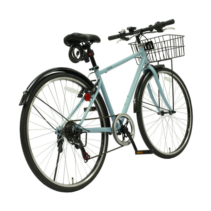 楽天市場】【自転車専門店】 つや消しカラー クロスバイク カギ カゴ 