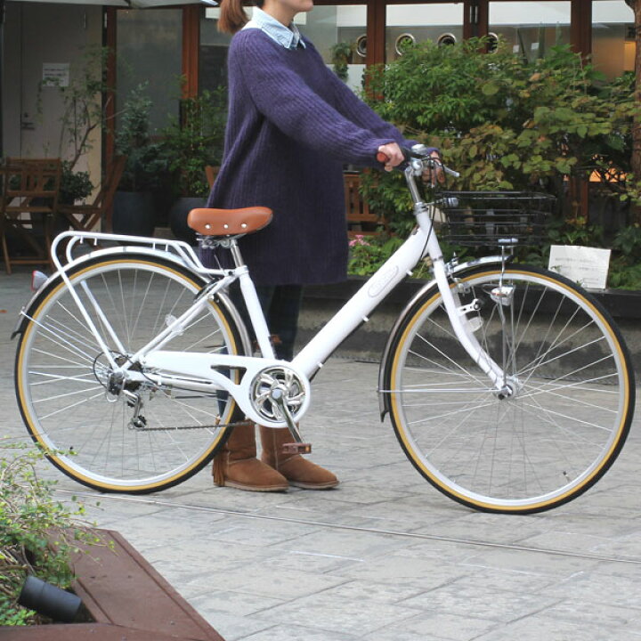 楽天市場】【自転車専門店】ママチャリ 自転車 27 インチ シマノ製 