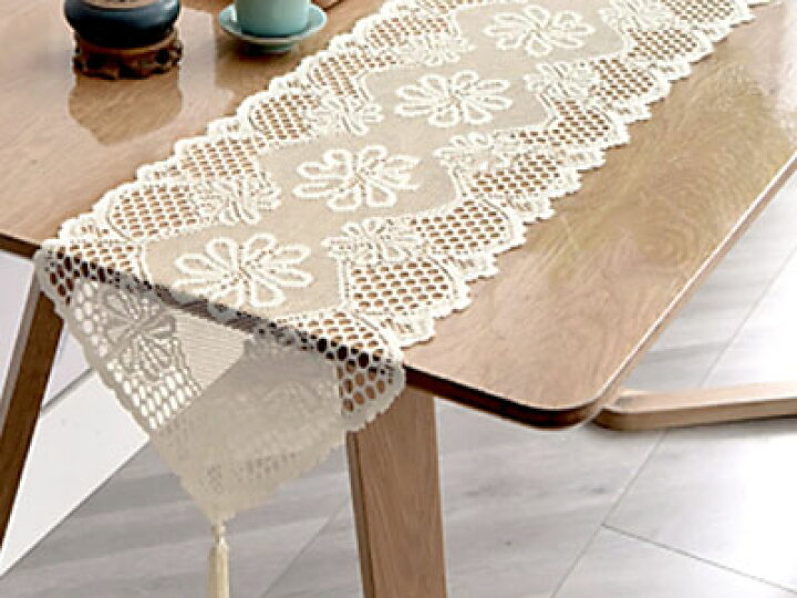 楽天市場 33 114cm おしゃれ テーブルランナー ベージュ色 レーステーブルセンター クリスマス 誕生日 パーティ 薔薇 メール便 クラシック 飾り付け インテリア ファブリック 布装飾 北欧 透明 モダン ゴージャス 薔薇 白 洗濯可 プレゼント 景品 母の日 直輸入