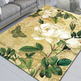 ★倉庫移転の為、総売り尽くしセール！★ 140x200cm カーペット 送料無料絨毯 マット ソファマット エレガント 滑り止め付き 洗える 屋内 ラグカーペット 四季適用 かわいい ラグ カーペット ラグマット 長方形 引っ越し 新生活 おしゃれ リビング 寝室