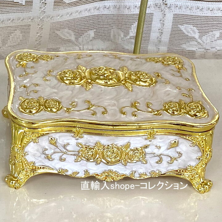 楽天市場】☆春の新生活応援SALE！☆ アンティーク調 高級 ふた付き 