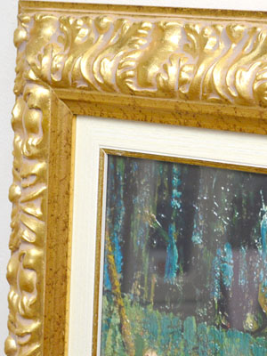 楽天市場】イタリア製 高級 額絵 金枠 ゴッホ 「花咲くアーモンドの木 