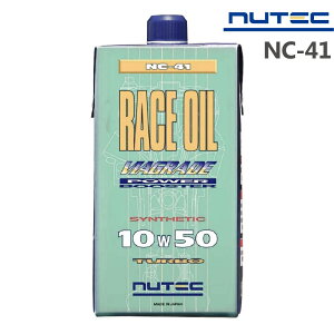 y݌ɂ莞[z NUTEC NC-41 1L / 20L 10w50 GWIC j[ebN 100w GXen \ J[ObY ԗpi RACE OIL 