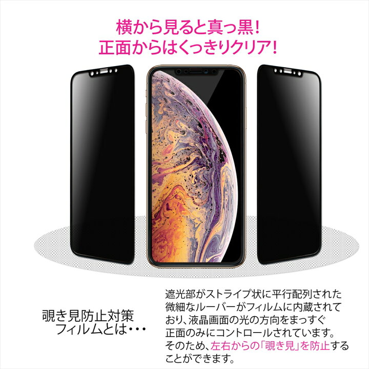 楽天市場 覗き見防止 スマホ 保護ガラスフィルム 全面保護 枠付き Iphone12 Pro Max Iphone12mini Iphone11 Iphonexs Iphonexr Iphonexs Max ガラスフィルム 硬度9h 指紋防止 飛散防止 極薄スリム スムースタッチ 液晶保護 プライバシー保護 アップル アイフォン 液晶