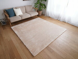 �y���[�J�[�����z �g�V�V�~�Y MS-305-190X190-BE 190x190cm�����` 2�� ���O ���r���O �}�b�g ������� ���g�z�b�g�J�[�y�b�g �􂦂� EX�}�C�N��2�w�E���^�����O �x�[�W��