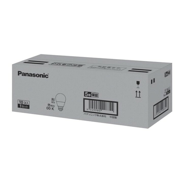 楽天市場】LDA4L-G/K4A/10K パナソニック LED電球 10個入 電球色 広配 