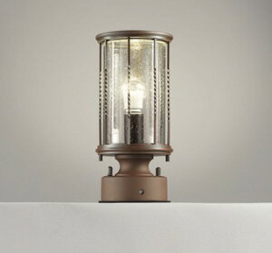 OG042152LR オーデリック 門柱灯 鉄錆色 LED(電球色) センサー付