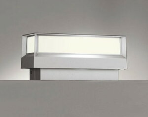 OG264038LR オーデリック 門柱灯 シルバー LED(電球色) センサー付