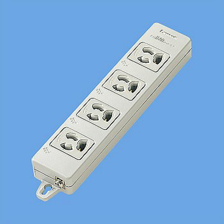 楽天市場】WCH2404H パナソニック電工 OAタップ（接地15A抜け止め形 