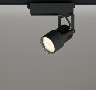 XS412624 オーデリック レール用スポットライト ブラック LED(電球色) 広角 (XS412118 代替品)