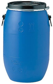 【メーカー直送】 法人様限定 PDO75L-1 サンコー プラスチックドラム 三甲 ブルー (850055-01)