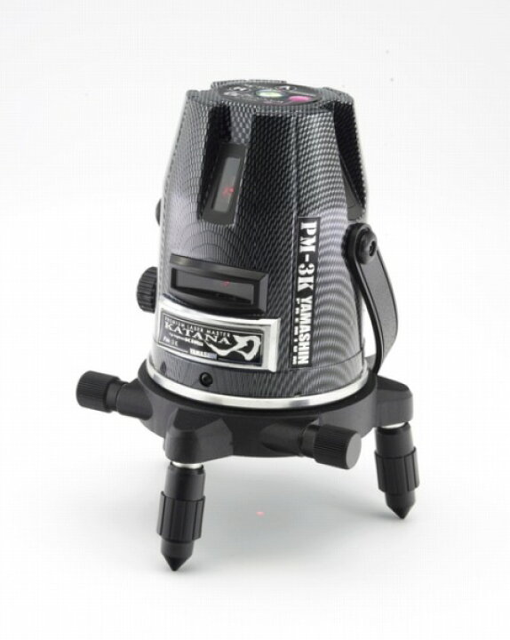楽天市場】墨出し器 PM-3K-W フルセット 山真製鋸 （本体+受光器+三脚 