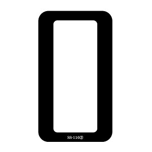 SS-116 FUKI エスカッション(インターロック用) 室内ボディ扉厚調整用