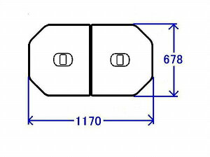 PCF1220R #NW1 TOTO Cӂ yʔctgݍ킹ӂӂ zCg OF1170×678mm