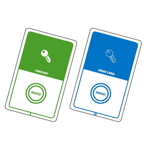 FUKI PIQRU ピックル 追加カード（カードキー×1枚、イレースカード×1枚） 電気錠 電子錠 玄関 ドア 後付 ピッキング対策 防犯 鍵 セキュリティ カードロック