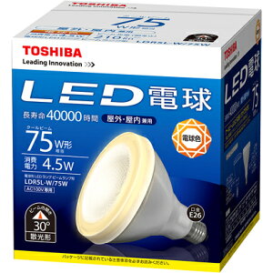 LDR5L-W/75W ���� LED�d�� �r�[�������v�` 75W�` �d���F �U���` (E26)