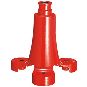 F6 岩崎電気 ランプホルダ用接続具 (三脚台座) 赤