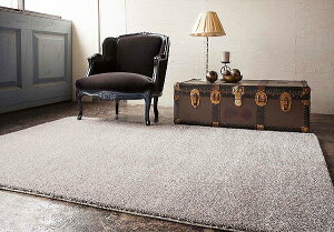 【メーカー直送】 カーペット ラグ マット 190×290cm 約4畳 シルバー おしゃれ・防炎・抗菌・ホットカーペット対応・床暖房対応・抗ウイルス・防ダニ・遊び毛が出にくい・日本製 2201 ジェイ