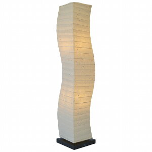 【メーカー直送】 SF-2068 彩光デザイン 和風フロアスタンド warp(ワープ) 粕紙 白熱灯