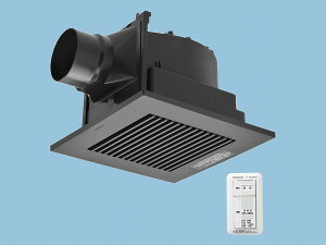 【メーカー直送】 XFY-24JG8VC/85 パナソニック 天井埋込形換気扇 パッと換気スイッチ付 ブラック φ100用