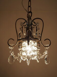 TCH-276 BR トヨスター 小型シャンデリア 1灯 アンティーク ランプ別売