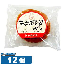 食彩館 天然酵母パン ジャムパン 1ケース（12個）ロングライフパン