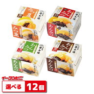 榮太樓（えいたろう） 和菓子屋のあんみつ／みつ豆 缶 組み合わせ選べる12個 榮太郎