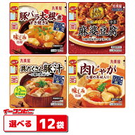丸美屋 レンジDELI 組み合わせ選べる12袋 レトルト 惣菜