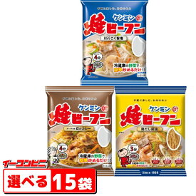 ケンミン　焼ビーフン　醤油／塩／カレー　組み合わせ選べる15袋【送料無料(沖縄・離島除く)】