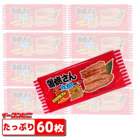 菓道 蒲焼さん太郎 60枚セット 駄菓子 ゆうパケット3