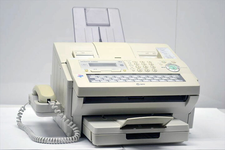 業務用中古FAX 業務用中古ファックスNTT 感熱紙タイプFAX T-360 OEM 最大B4用紙サイズカウンタ2523 ムラテック オフィス機器 