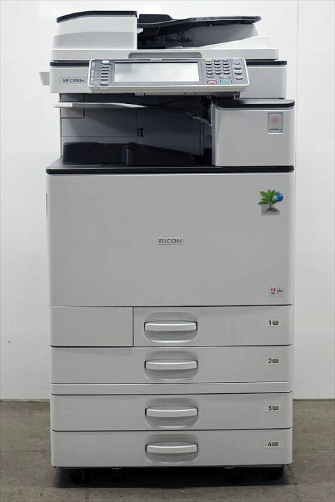 楽天市場】中古A3複合機 RICOH/リコー/MP C3003RC カウンタ42,392  