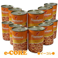 動画あり　【12缶セット】Fiamma フィアマ　ベイクドビーンズ　ベークドビーンズ　トマトソース味（400g…