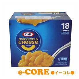 動画あり　KRAFT　クラフト　マカロニチーズ　206gx18箱セット　チーズソース付マカロニ 《》【RCP】