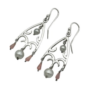 �G�L�V�r�W���j�X�g Exhibitionist �X�p�C�N�V�����f���A�C�������O Spike Chandelier Earing w Stone