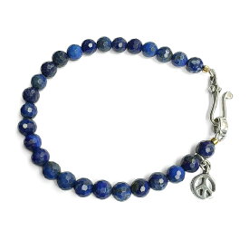 ビルウォールレザー Bill Wall Leather マルチリングストーンブレスレット ラピスラズリ Multi Link Stone Bracelet Lapis Lazuli