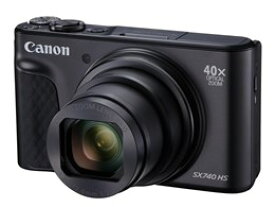 ★キヤノン / CANON PowerShot SX740 HS [ブラック] 【デジタルカメラ】【送料無料】